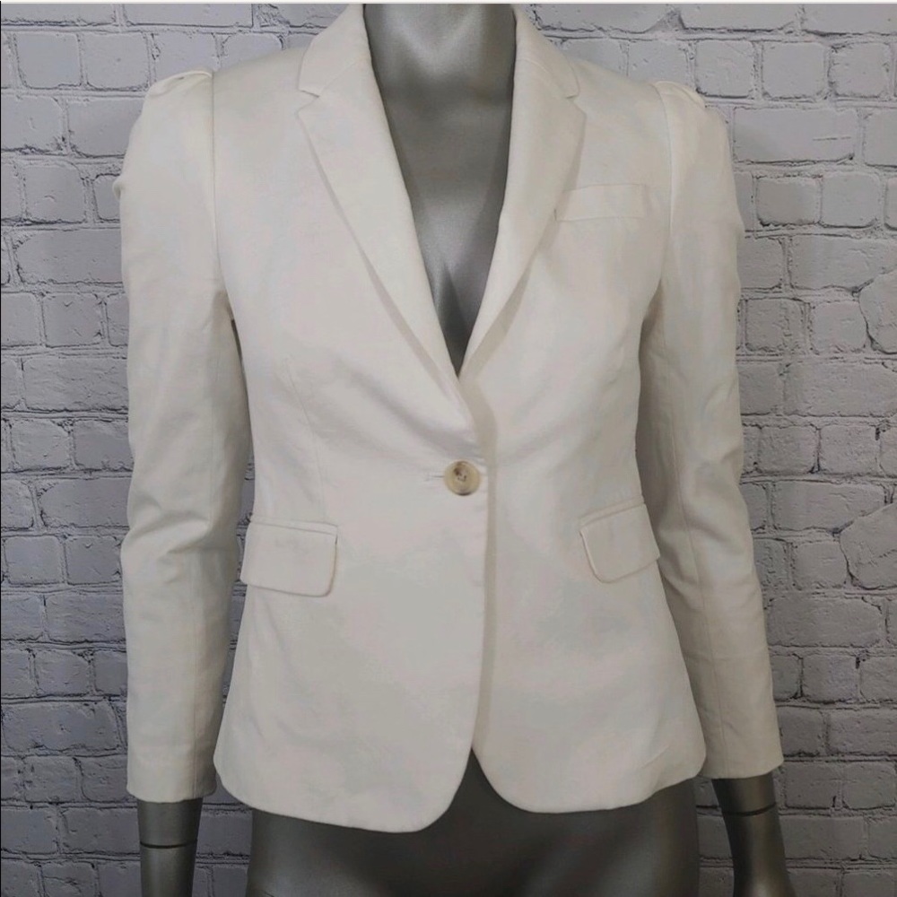 Gorgeous J Crew Ivory Cream Blazer 0 Kate Middleton